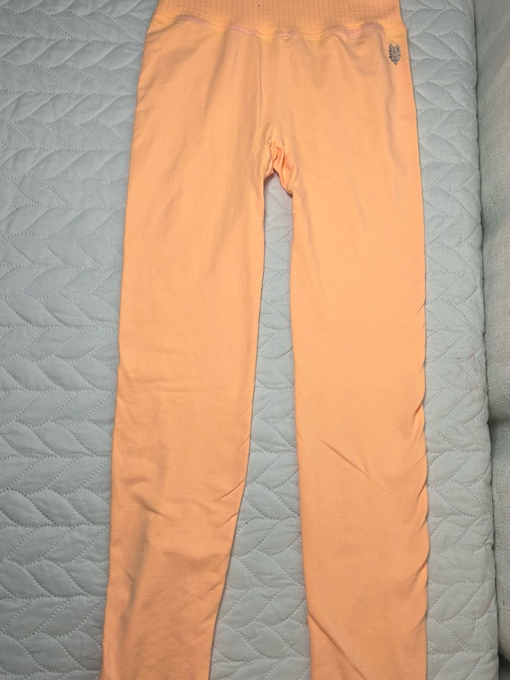 FP Movement Free People Good Karma Leggings Peach Orange XS/S